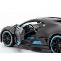 Carsdemetal.es 2018 Bugatti Divo Dull Deep Gray 1:24 Maisto 31526