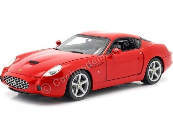 Cochesdemetal.es 2006 Ferrari 575 GTZ Zagato Rojo 1:18 Hot Wheels P9887