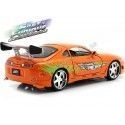 Cochesdemetal.es 1995 Toyota Supra "Fast & Furious" Orange 1:24 Jada Toys 97168 253203005