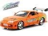 Cochesdemetal.es 1995 Toyota Supra "Fast & Furious" Orange 1:24 Jada Toys 97168 253203005