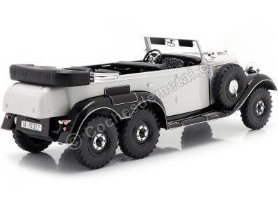 Carsdemetal.es 1938 Mercedes-Benz G4 Pullman Cabrio (W31) Gray 1:18 MC Grupo 18208 2