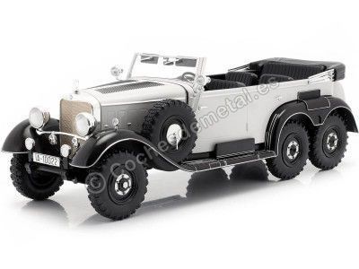 Carsdemetal.es 1938 Mercedes-Benz G4 Pullman Cabrio (W31) Gray 1:18 MC Grupo 18208
