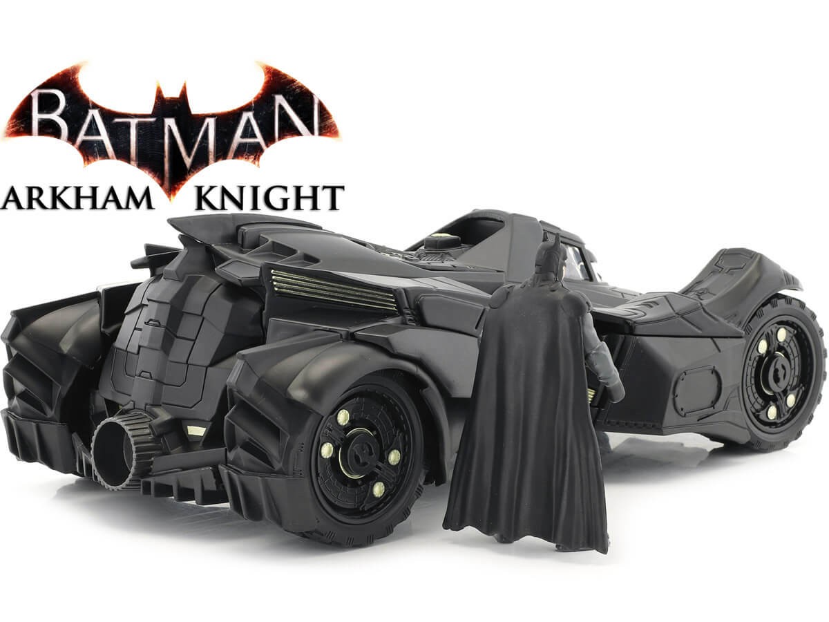 2015 The Arkham Knight Batmobile + Figura de Batman 1:24 Jada Toys ...