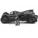 Carsdemetal.es 2015 The Arkham Knight Batmobile + Batman Figura 1:24 Jada Toys 98037 253215004