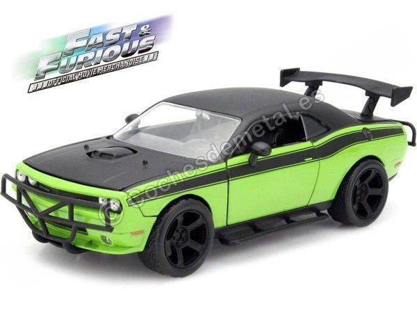 Cochesdemetal.es 2015 Dodge Challenger SRT8 "Fast & Furious VII" 1:24 Jada Toys 97131 253203043