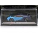 Carsdemetal.es 2016 bugatti quíron "supercarros" ciano/azul 1:43 salvat sc05 editorial editorial