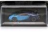 Cochesdemetal.es 2016 Bugatti Chiron "SuperCars" Cian/Azul 1:43 Editorial Salvat SC05
