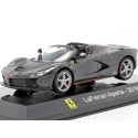 Carsdemetal.es 2016 Ferrari LaFerrari Aperta "Supercars" Black 1:43 Salvat SC01 Editorial