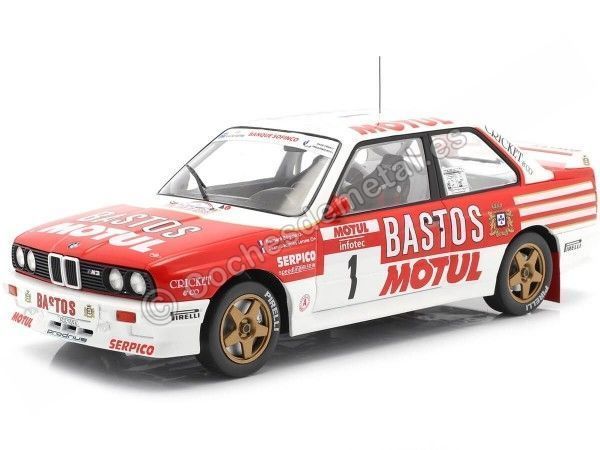 Carsdemetal.es 1988 BMW M3 (E30) Rallye Tour de Cors Beguin/Lenne 1:18 IXO Modelos 18RMC040A