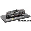 Carsdemetal.es 2016 Ferrari LaFerrari Aperta "Supercars" Black 1:43 Salvat SC01 Editorial