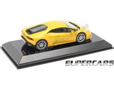 Carsdemetal.es 2014 Lamborghini Huracan LP610-4 Coupe "Supercars" Amarelo 1:43 Salvat SC02 Editorial 2