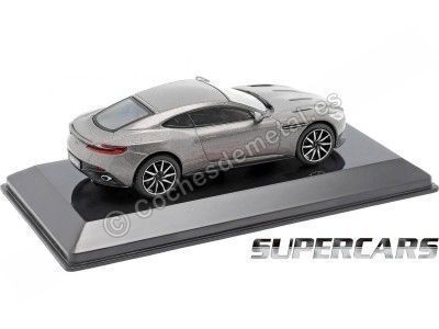 2016 Aston Martin DB11 "SuperCars" Gris Metalizado 1:43 Editorial Salvat SC04 Cochesdemetal.es 2