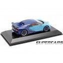 Carsdemetal.es 2016 bugatti quíron "supercarros" ciano/azul 1:43 salvat sc05 editorial editorial