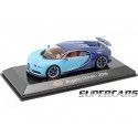 Carsdemetal.es 2016 bugatti quíron "supercarros" ciano/azul 1:43 salvat sc05 editorial editorial