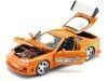 Cochesdemetal.es 1995 Toyota Supra "Fast & Furious" Orange 1:24 Jada Toys 97168 253203005