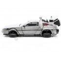 Cochesdemetal.es 1989 DeLorean DMC 12 "Regreso al Futuro II + Luces" 1:24 Jada Toys 31468/253255021