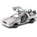 Cochesdemetal.es 1989 DeLorean DMC 12 "Regreso al Futuro II + Luces" 1:24 Jada Toys 31468/253255021
