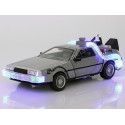 Cochesdemetal.es 1989 DeLorean DMC 12 "Regreso al Futuro II + Luces" 1:24 Jada Toys 31468/253255021
