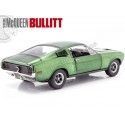 Cochesdemetal.es 1968 Ford Mustang GT "Steve McQueen BULLITT" Chrome Edition 1:18 Greenlight 12823