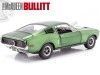 Cochesdemetal.es 1968 Ford Mustang GT "Steve McQueen BULLITT" Chrome Edition 1:18 Greenlight 12823