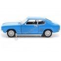 Cochesdemetal.es 1969 Ford Capri I 1600 GT XLR Azul Claro 1:24 Welly 24069