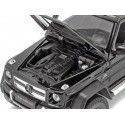 Cochesdemetal.es 2015 Mercedes-Benz G 63 AMG 6x6 Negro 1:24 Welly 24061
