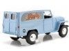 Cochesdemetal.es 1955 Jeep Willys Station Wagon Azul Claro 1:18 Signature de la route 92858