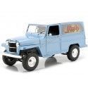 Cochesdemetal.es 1955 Jeep Willys Station Wagon Azul Claro 1:18 Signature de la route 92858