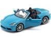 Cochesdemetal.es 2016 Porsche 718 (982) Boxster Azul 1:24 Bburago 21087