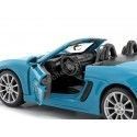 Carsdemetal.es 2016 Porsche 718 (982) Boxster Blue 1:24 Bburago 21087