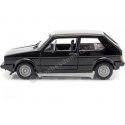 Carsdemetal.es 1979 Volkswagen Golf Mk1 GTI Black 1:24 Bburago 21089