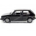 Cochesdemetal.es 1979 Volkswagen Golf Mk1 GTI Negro 1:24 Bburago 21089