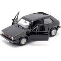 Carsdemetal.es 1979 Volkswagen Golf Mk1 GTI Black 1:24 Bburago 21089