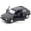 Cochesdemetal.es 1979 Volkswagen Golf Mk1 GTI Negro 1:24 Bburago 21089