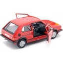 Cochesdemetal.es 1979 Volkswagen Golf Mk1 GTI Rojo 1:24 Bburago 21089