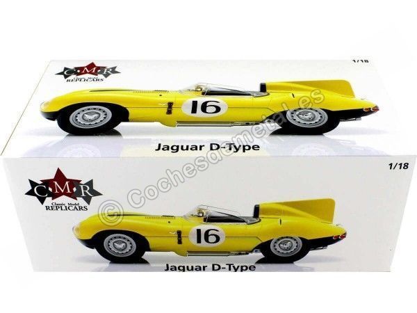 1957 Jaguar D-Type Nº16 Frere/Rousselle 24h LeMans 1:18 CMR144