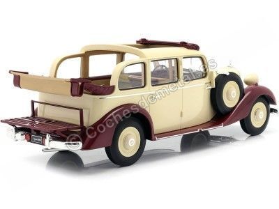 Cochesdemetal.es 1936 Mercedes-Benz 260 D (W138) Pullman Landaulet Beige 1:18 Triple-9 1800104 2