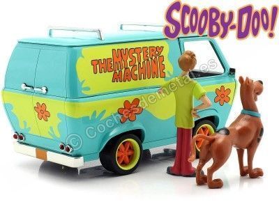 CARSDEMETAL.ES 1969 TRUCH "The Mystery Machine" avec Scooby-Doo et Shaggy 1:24 Jada Toys 31720 253255024 2