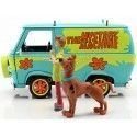 CARSDEMETAL.ES 1969 TRUCH "The Mystery Machine" avec Scooby-Doo et Shaggy 1:24 Jada Toys 31720 253255024