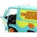 CARSDEMETAL.ES 1969 TRUCH "The Mystery Machine" avec Scooby-Doo et Shaggy 1:24 Jada Toys 31720 253255024