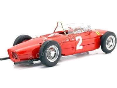 Cochesdemetal.es 1961 Ferrari 156 Sharknose Nº2 Phil Hill Ganador GP F1 Monza y World Champions 1:18 CMR166 2