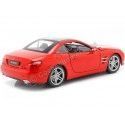 Cochesdemetal.es 2012 Mercedes-Benz SL500 (R231) Hard Top Rojo 1:24 Welly 24041