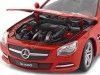 Cochesdemetal.es 2012 Mercedes-Benz SL500 (R231) Hard Top Rojo 1:24 Welly 24041