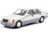 Carsdemetal.es 1994 Mercedes-Benz S500 (W140) Cinza prateado 1:18 ISCALE 11800000046