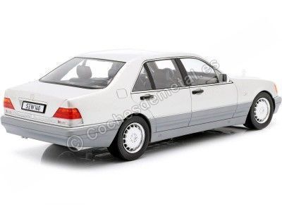 1994 Mercedes-Benz S500 (W140) Gris Plata 1:18 iScale 11800000046 Cochesdemetal.es 2