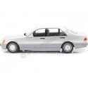 Carsdemetal.es 1994 Mercedes-Benz S500 (W140) Cinza prateado 1:18 ISCALE 11800000046