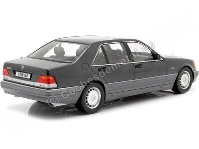 1994 Mercedes-Benz S500 (W140) Gris Oscuro 1:18 iScale 11800000048 Cochesdemetal.es 2