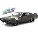 Carsdemetal.es 1971 Plymouth GTX "Fast & Furious 8" Black/Silver 1:24 Jada Toys 98292 253203034