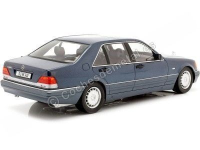 1994 Mercedes-Benz S500 (W140) Azul Gris 1:18 iScale 11800000049 Cochesdemetal.es 2