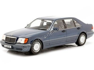1994 Mercedes-Benz S500 (W140) Azul Gris 1:18 iScale 11800000049 Cochesdemetal.es